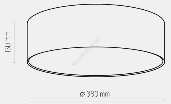 TK Lighting Dětské stropní svítidlo RONDO KIDS 4xE27/15W/230V růžová TK3228