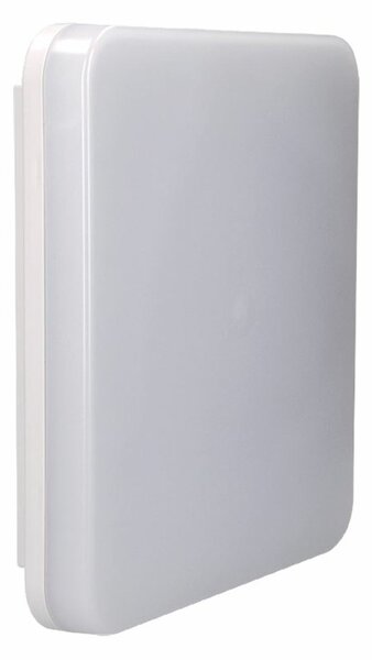 Solight LED venkovní osvětlení, přisazené, čtvercové, IP54, 15W, 1150lm, 4000K, 22cm WO730-1