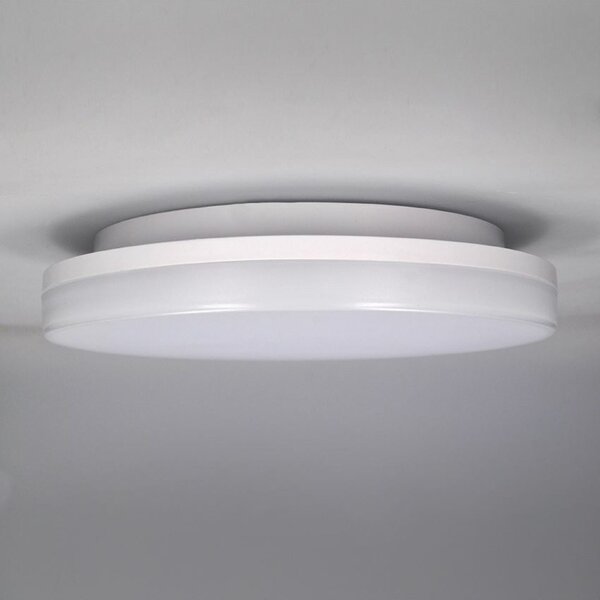 Solight LED venkovní osvětlení, přisazené, kulaté, IP54, 15W, 1150lm, 4000K, 22cm WO731-1