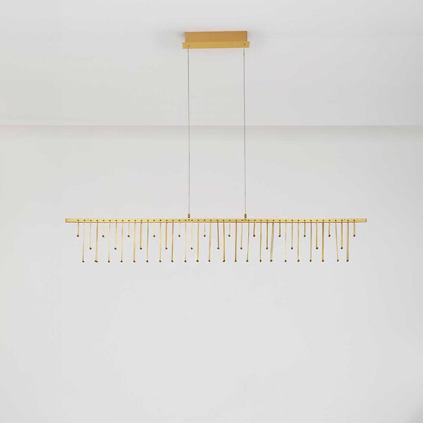 Nova Luce Stellar LED závěsné svítidlo Zlatá