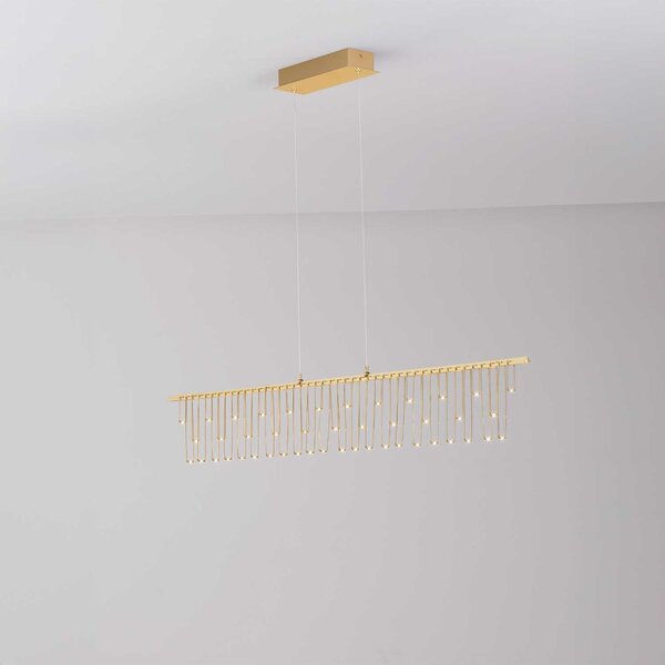Nova Luce Stellar LED závěsné svítidlo Zlatá