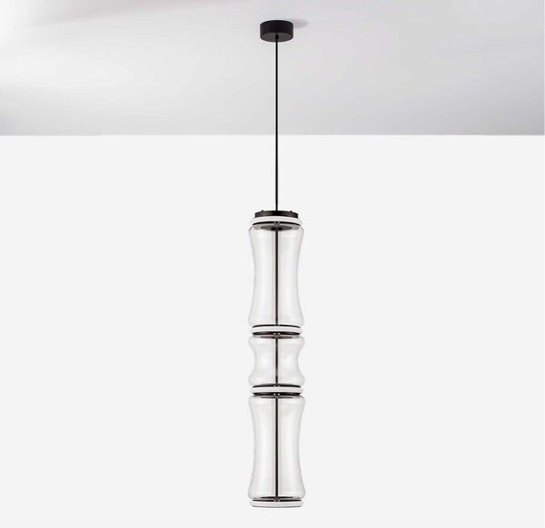 Nova Luce Anapnoe LED závěsné svítidlo skleněné