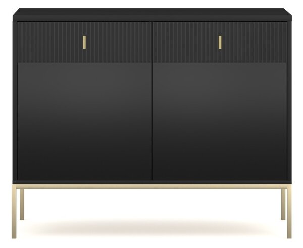Vivaldi Komoda Maggiore 104,2 cm černá/zlatá