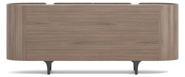 LivinHill Komoda Sileno 200 cm ořech/černá