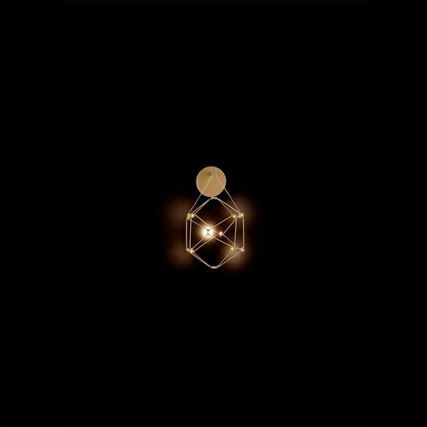 Nova Luce Nebula LED nástěnné svítidlo Černá