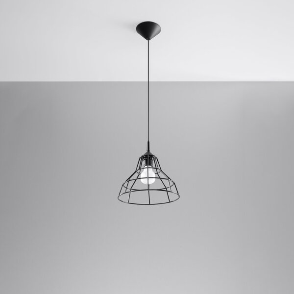 Sollux Lighting Závěsné svítidlo ANATA černé
