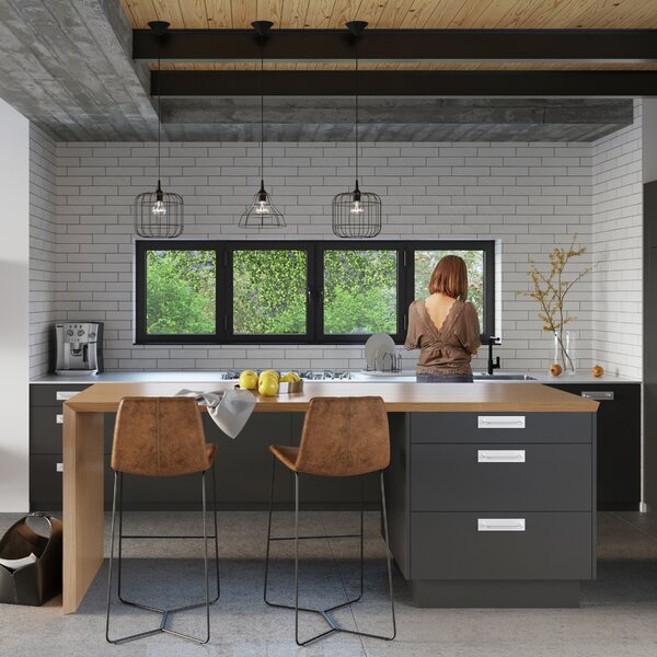 Sollux Lighting Závěsné svítidlo ANATA černé