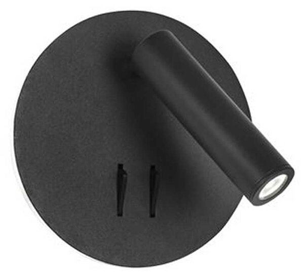 Nova Luce Penor LED nástěnné svítidlo Černá