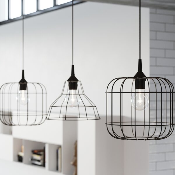 Sollux Lighting Závěsné svítidlo ANATA černé