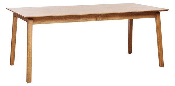 Rozkládací jídelní stůl s deskou v dubovém dekoru 95x190 cm Bari – Unique Furniture