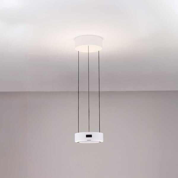 Nova Luce Afi LED závěsné svítidlo Bílá