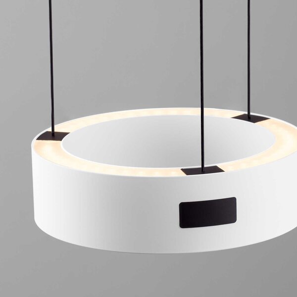 Nova Luce Afi LED závěsné svítidlo Bílá