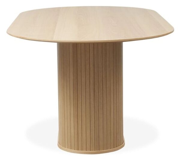 Jídelní stůl s deskou v dubovém dekoru 95x180 cm Nola – Unique Furniture