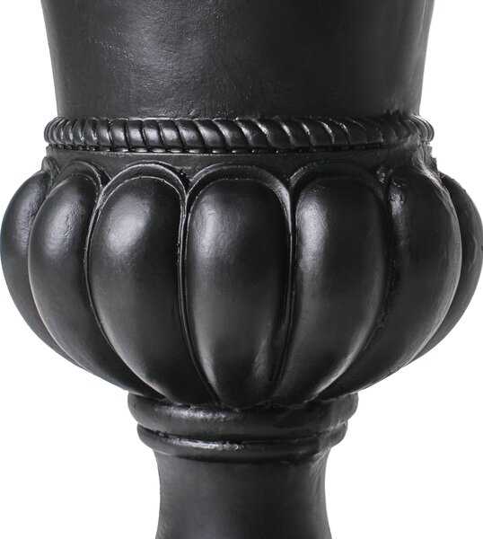 Květináč KAIR 42 cm Keramika Grafitově šedá