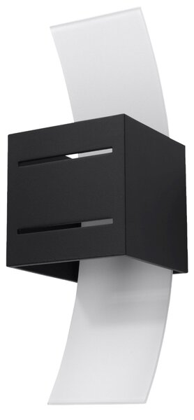 Sollux Lighting Nástěnné svítidlo LORETO černé