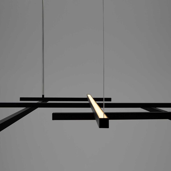 Nova Luce Pace LED závěsné svítidlo Bílá