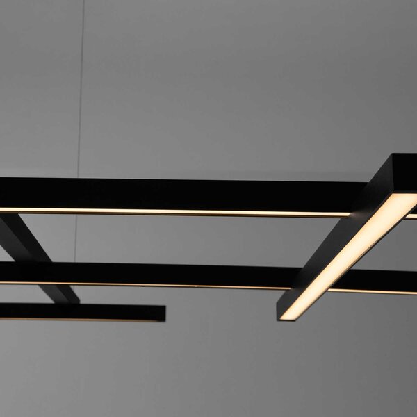 Nova Luce Pace LED závěsné svítidlo Bílá
