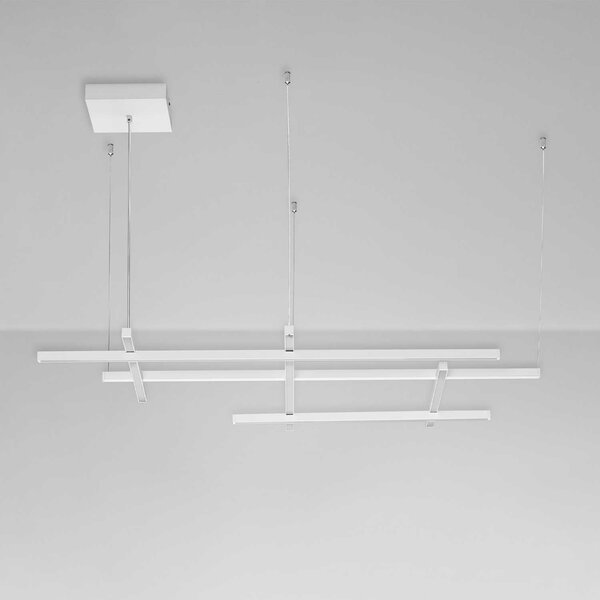 Nova Luce Pace LED závěsné svítidlo Bílá