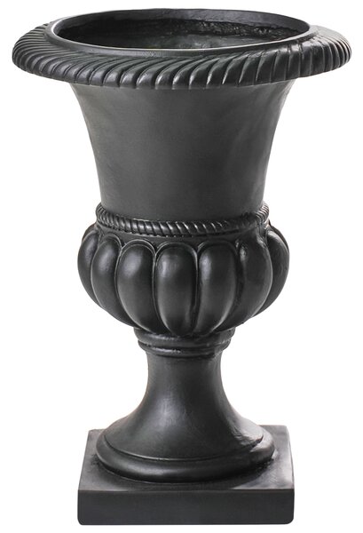Květináč KAIR 42 cm Keramika Grafitově šedá