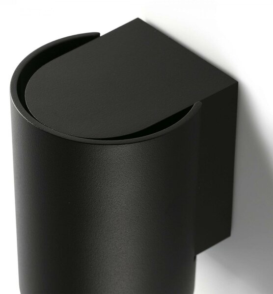 FARO KOV 1L nástěnné svítidlo kulaté, černá 2700K 34°