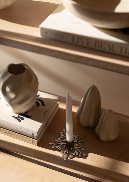 COOEE Design Svícen Mistletoe - Silver CED429