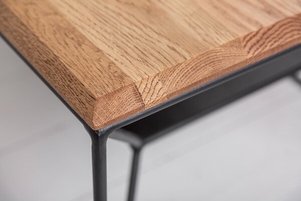 Designový konferenční stolek Haines 110 cm dub