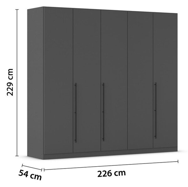 Skříň s otočnými dveřmi SAFARI, šířka 226 cm