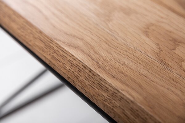 Designový konferenční stolek Haines 110 cm dub