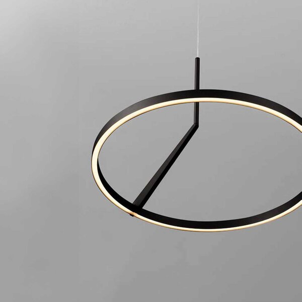 Nova Luce Tilia LED závěsné svítidlo Černá