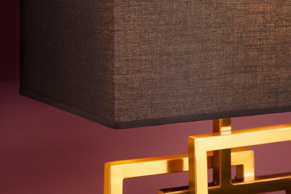Designová stolní lampa Calanthe 56 cm zlatá