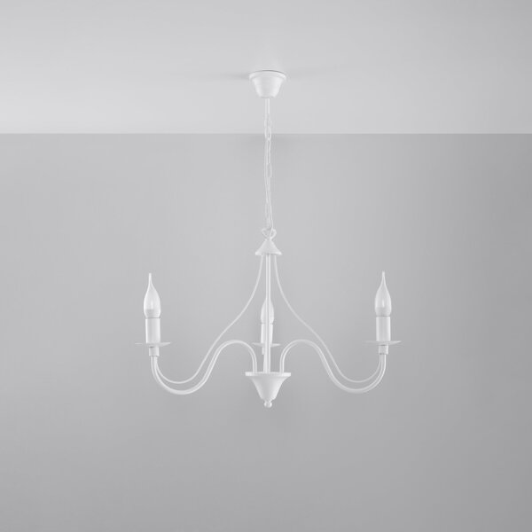 Sollux Lighting Lustr MINERWA 3 bílý