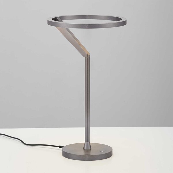 Nova Luce Tilia LED stolní svítidlo Stříbrná