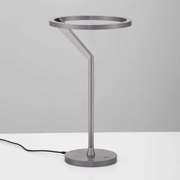 Nova Luce Tilia LED stolní svítidlo Stříbrná