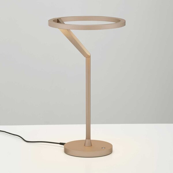Nova Luce Tilia LED stolní svítidlo Stříbrná