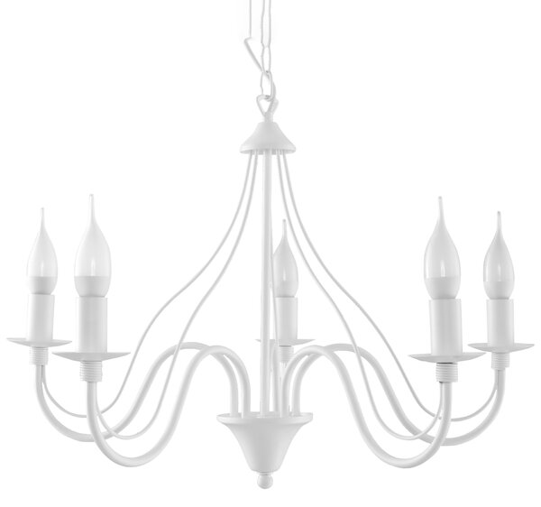 Sollux Lighting Lustr MINERWA 5 bílý