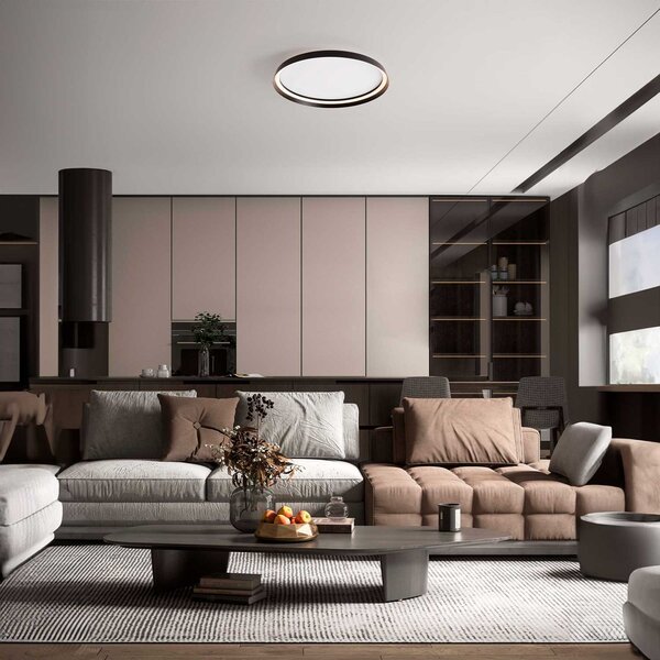 Nova Luce Ormi LED stropní svítidlo Béžová450 mm