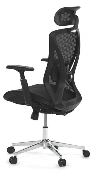 Kancelářská ergonomická židle FLIP — síť, černá