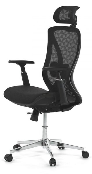 Kancelářská ergonomická židle FLIP — síť, černá