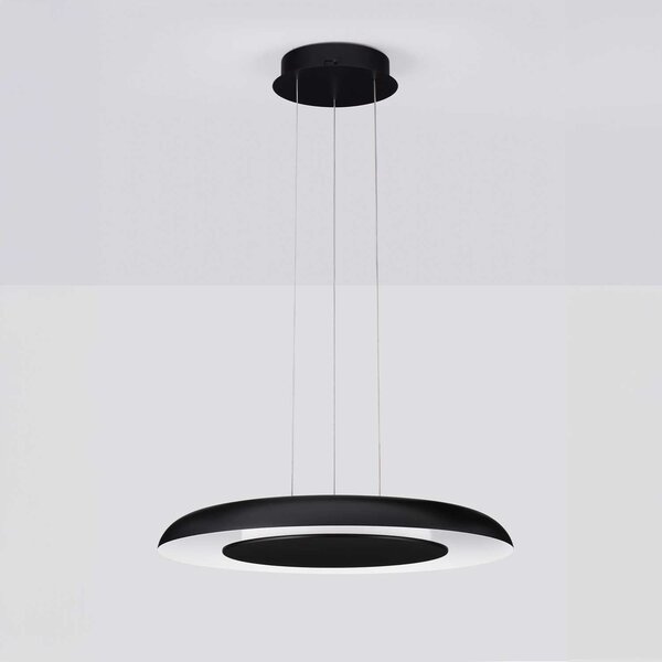 Nova Luce Epos LED závěsné svítidlo Černá600 mm
