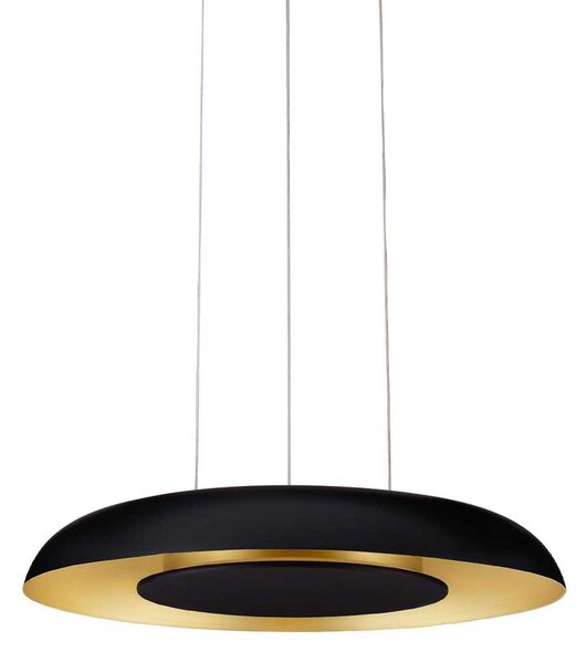 Nova Luce Epos LED závěsné svítidlo Černá600 mm