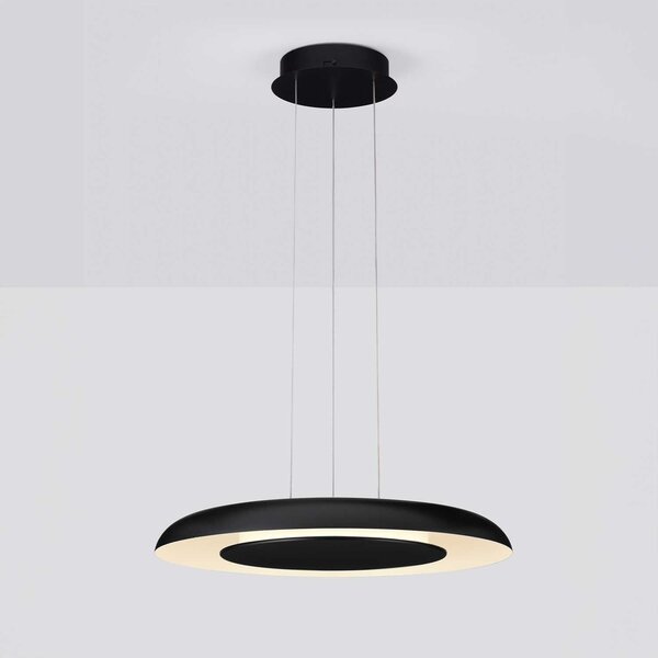 Nova Luce Epos LED závěsné svítidlo Černá600 mm