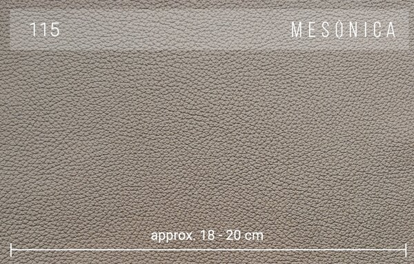 Světle hnědá kožená rohová pohovka MESONICA Musso, pravá, 248 cm
