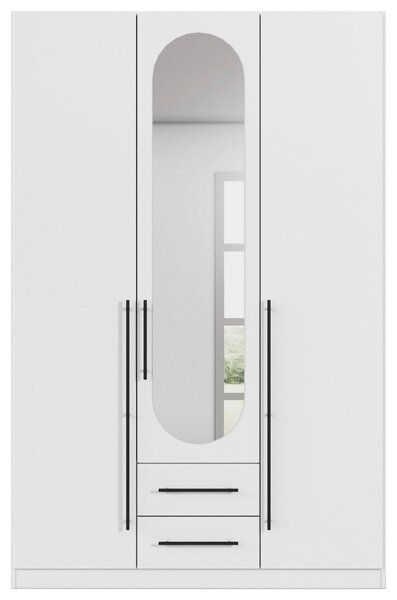 ŠATNÍ SKŘÍŇ S OTOČNÝMI DVEŘMI VELORA, šířka 136 cm