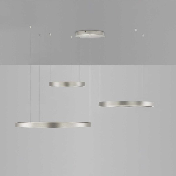 Nova Luce Elowen LED závěsné svítidlo Černá
