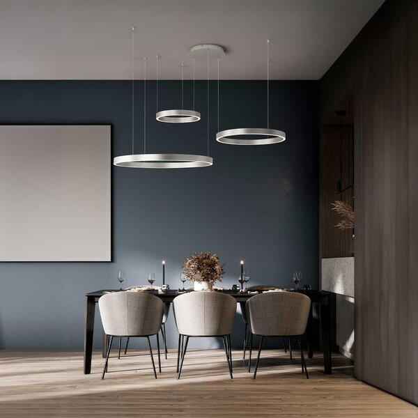 Nova Luce Elowen LED závěsné svítidlo Černá