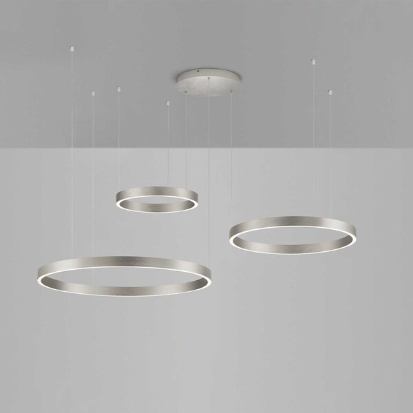 Nova Luce Elowen LED závěsné svítidlo Černá