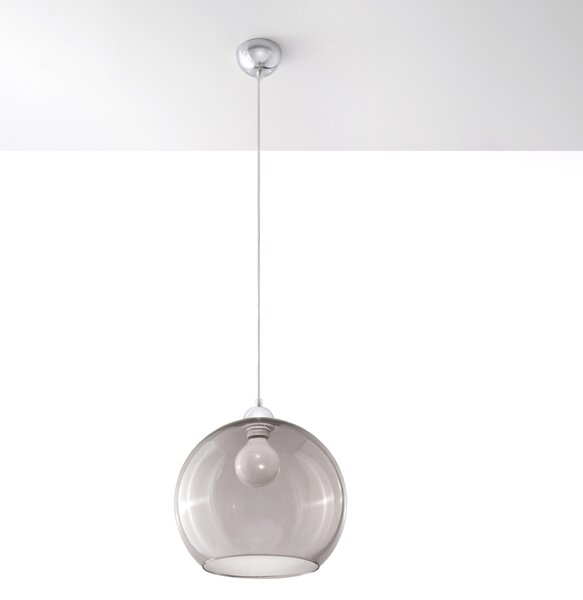 Sollux Lighting Závěsné svítidlo BALL grafit