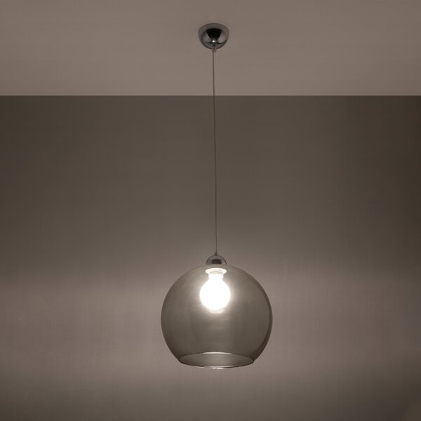 Sollux Lighting Závěsné svítidlo BALL grafit