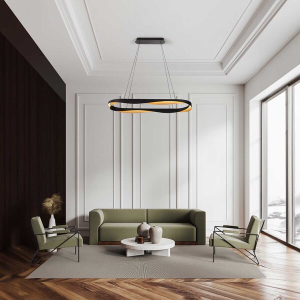 Nova Luce Radon LED závěsné svítidlo 650 mm