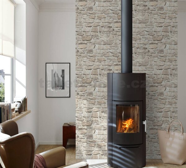 Vliesové tapety na zeď IL DECORO 36370-2, rozměr 10,05 m x 0,53 m, ukládaný kámen hnědo-šedý, A.S.Création